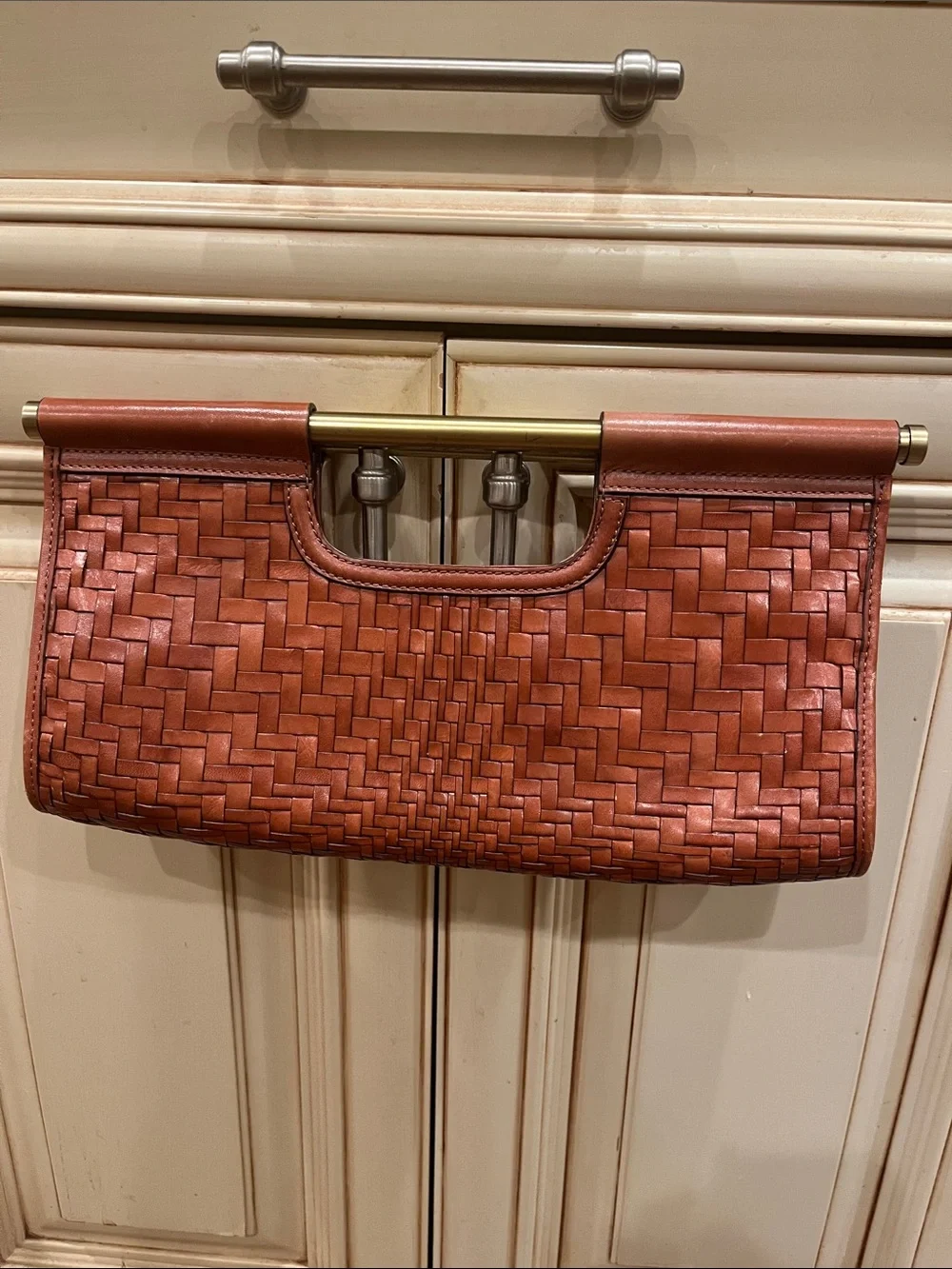 Rare Vintage Cole Haan Genevieve Woven Leather Bag – Y2K/Early 2000s Style